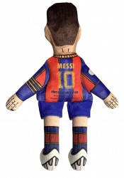 Lionel Messi dog toy, celebrity plush doll, parody dog toy, personalized doll