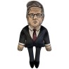 Keir Starmer doll, Starmer textile doll, politician doll, celebrity plushies