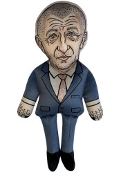 Andrej Babis doll,...