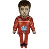 Charles Leclerc doll, textile Leclerc doll, formula 1 doll