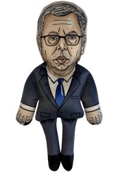 Aleksandar Vucic doll,...