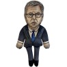 Aleksandar Vucic doll, politician textile doll, dictator textile doll, serbian dictator doll