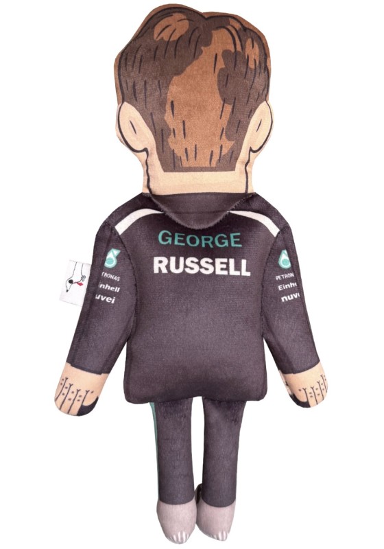 George Russell doll, formula one plush doll, McLaren doll, Russell doll ...