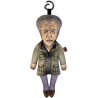Jeremy Clarkson keyring, funny keychain, farm celebrity keychain