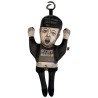 Jumping Musk keyring, American plush keychain
