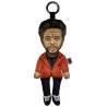 The Weeknd keyring, celebrity keychain, textile keyring