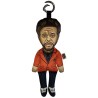 The Weeknd keyring, celebrity keychain, textile keyring
