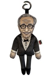 Martin Scorsese keyring, director keyring, plush keychain