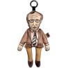 Woody Allen keyring, celebrity keychain