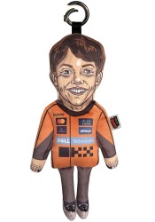 Oscar Piastri keyring, formula one fan, racer keychain