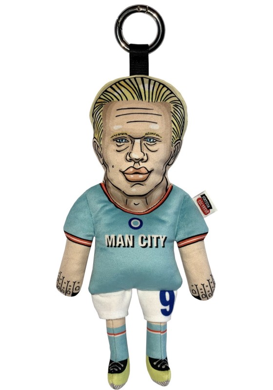 Erling Haaland keyring, footballer fan gift, mancity fan
