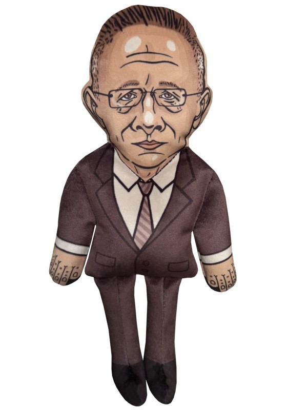 Szijjártó Péter doll, kakadu baba, jobboldali politikus