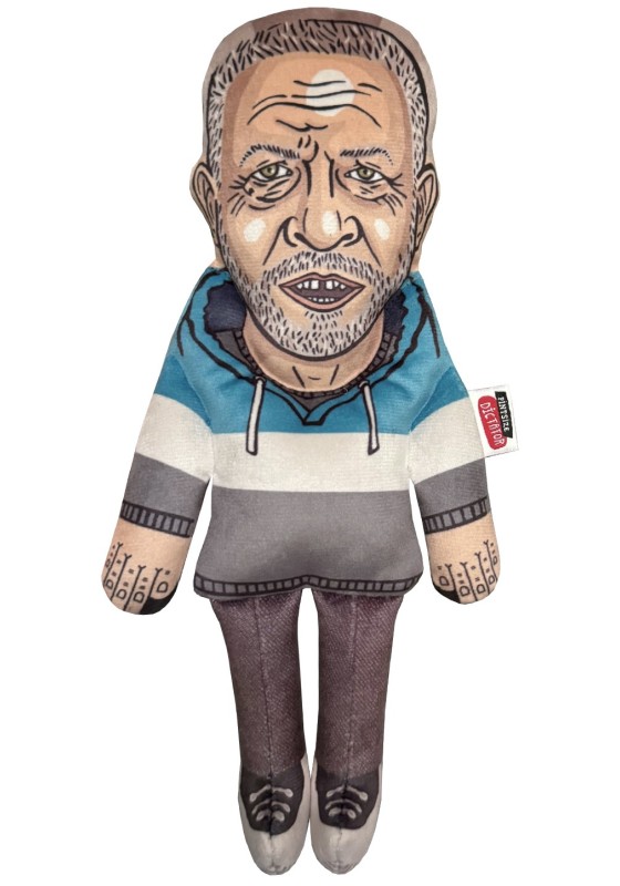 Juhász Péter doll, Juhi plüss, fuck ner doll, szőlő utca