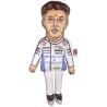Alex Albon doll, formula one racer, formula textile plush doll