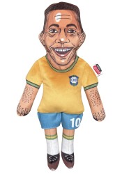 Pelé doll, footballer...