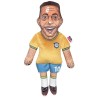 Pelé doll, footballer textile doll, celebrity plush doll