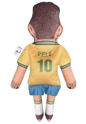 Pelé doll, footballer textile doll, celebrity plush doll