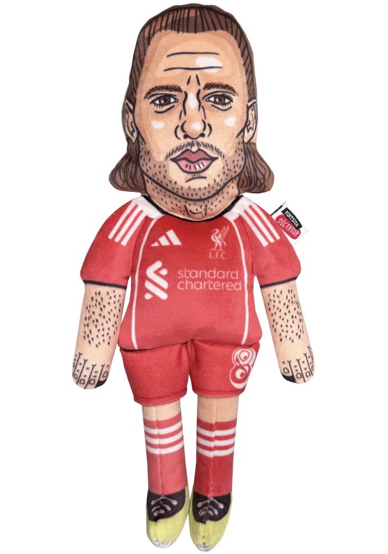 Szoboszlai Dominik doll, footballer plushie, celebrity doll