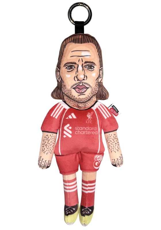 Szoboszlai Dominik keyring, footballer keychain
