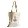Jeremy Clarkson textile tote bag, printed shopper bag