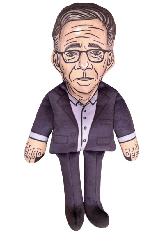 Andy Burnham doll, president doll, politician plush