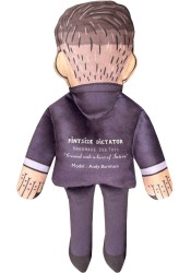 Andy Burnham doll, president doll, politician plush