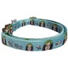 Billie Eilish dog collar, quick release collar, celebrity textile collar, printed dog collar