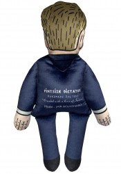 Jair Bolsonaro dog toy, politician doll, parody dog toy