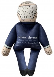 Lukasenka dog toy, parody dog toy, politician celebrity doll