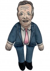 Piers Morgan dog toy,...